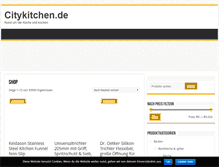 Tablet Screenshot of citykitchen.de
